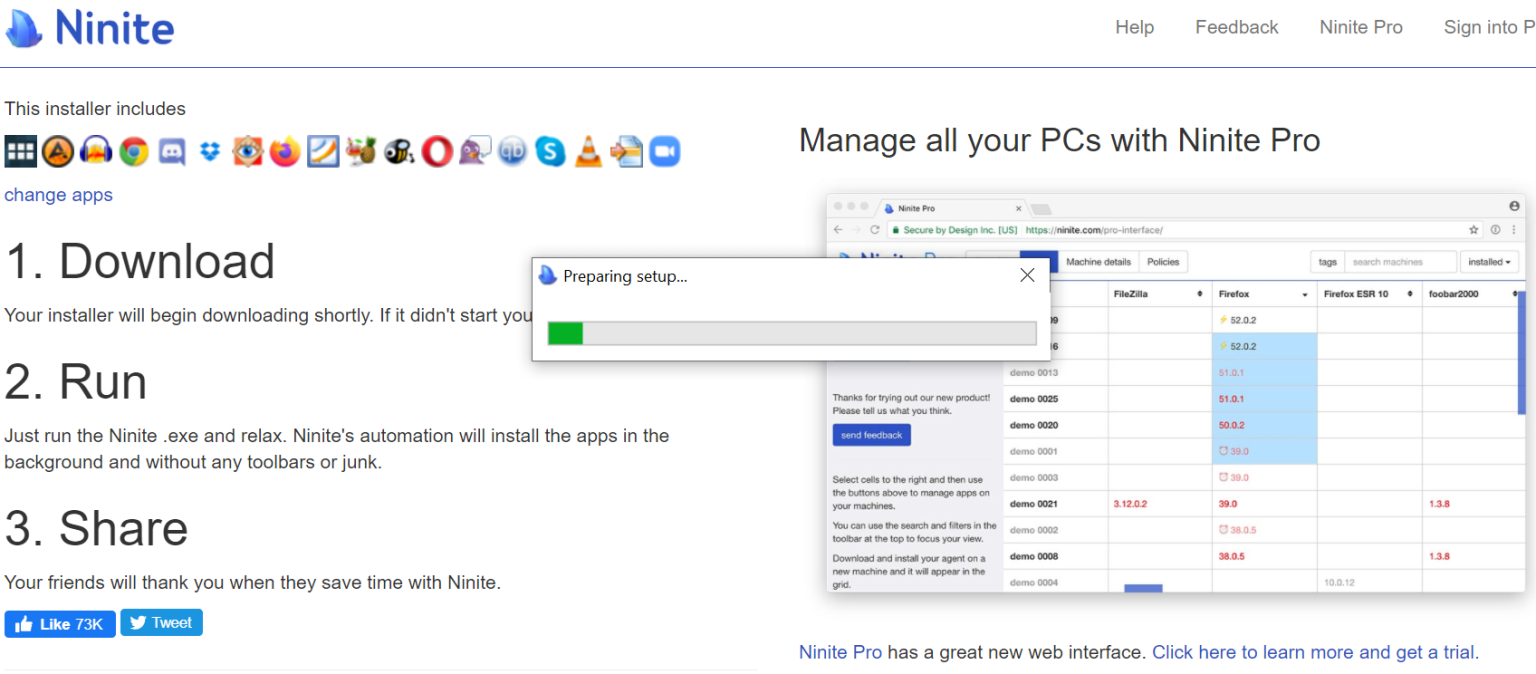 Ninite: Install Multiple Software Programs On A Computer At Once | Gear ...