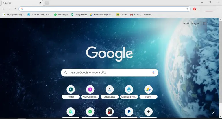 how to change google chrome background tab color