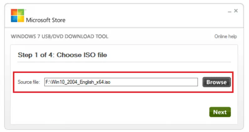 windows 7 usb dvd download tool not a valid iso file