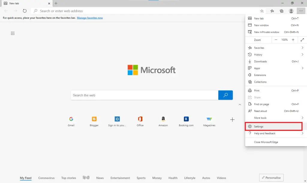 How to Reset Microsoft Edge to Default Settings and Free Up Space ...