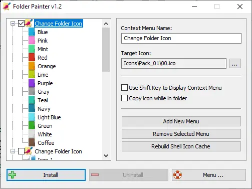 folder painter