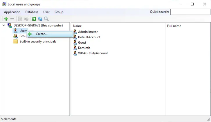 Enable Local User & Group Management (Lusrmgr.msc) in Windows 11/10 Home