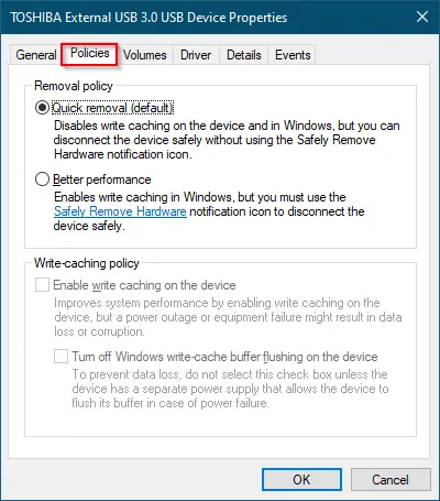 How to Enable or Disable Disk Write Caching in Windows 10? | Gear Up ...