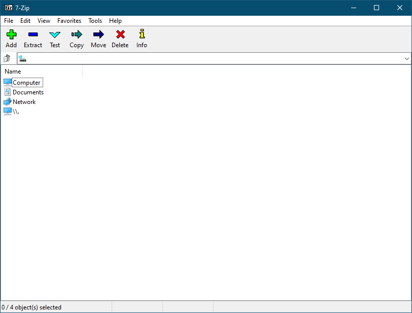7-Zip file encryption and compression