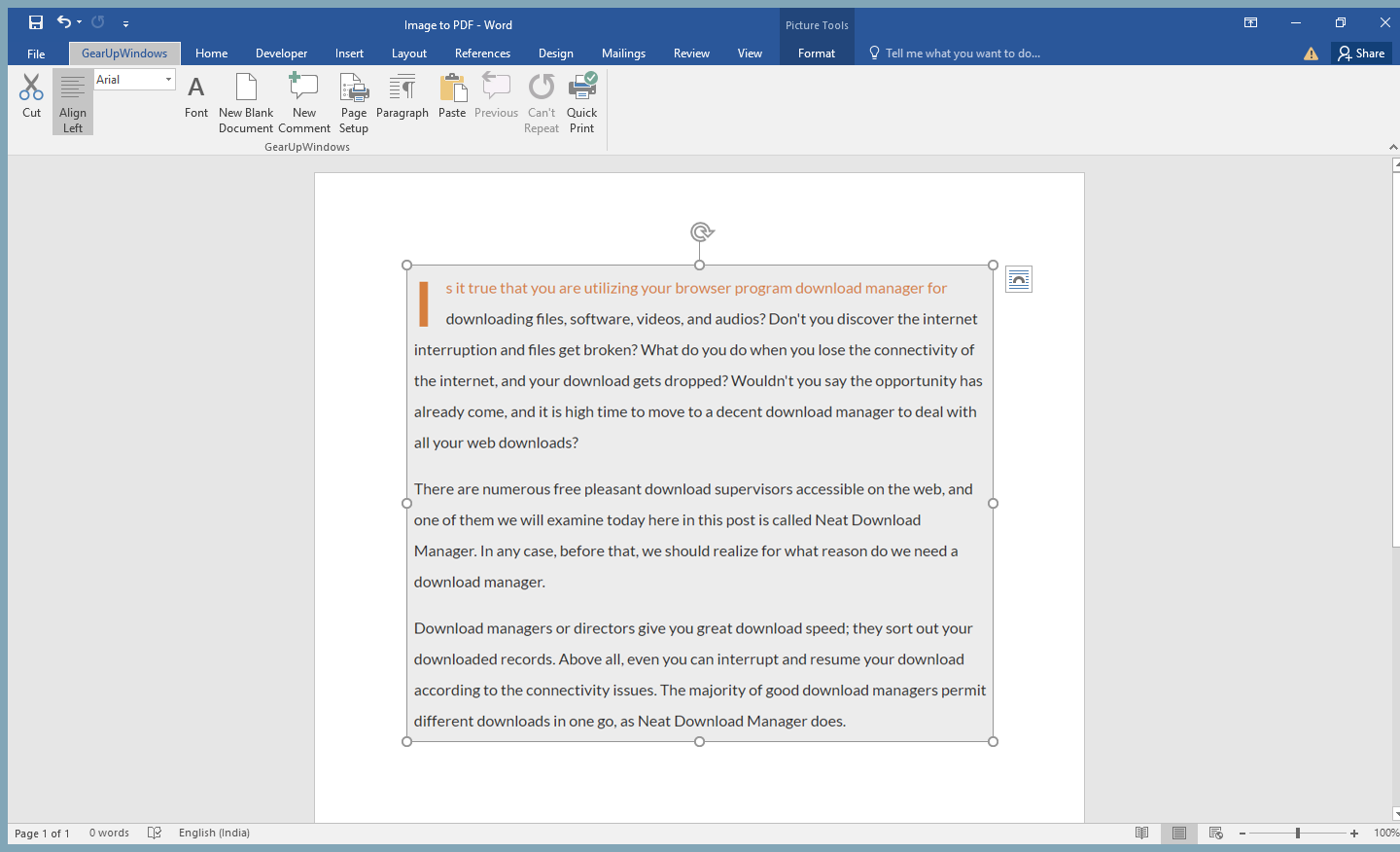 microsoft word 2016 shortcut keys for copying