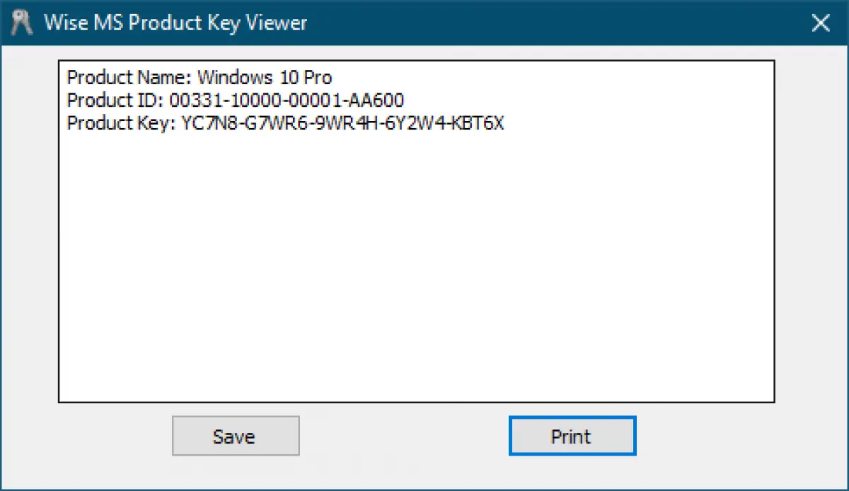 windows 10 serial key finder