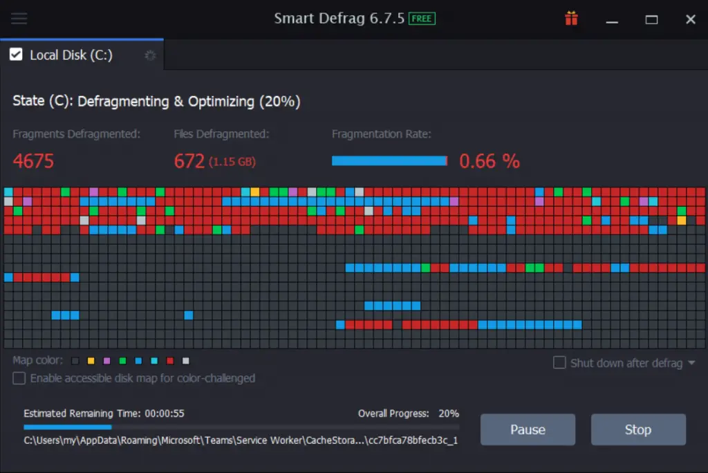 IObit Smart Defrag 9.1.0.319 for windows instal free