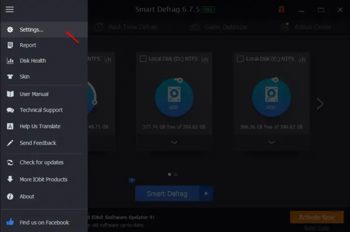 IObit Smart Defrag 9.0.0.311 for windows download