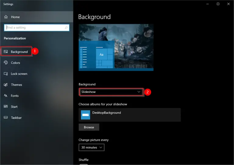 How To Enable Wallpaper Slideshow In Windows 11 Gear Up Windows 11 10 ...