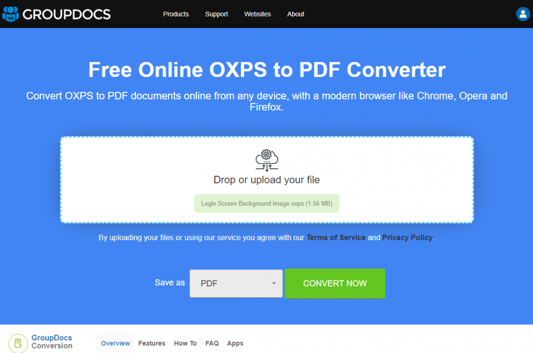 oxps file converter