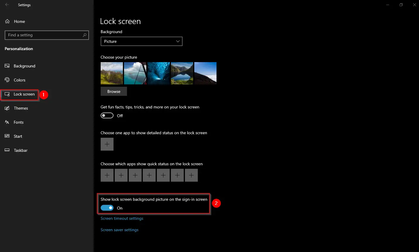 How To Change The Login Screen Background Image On Windows 10 Gear Up Windows 11 10