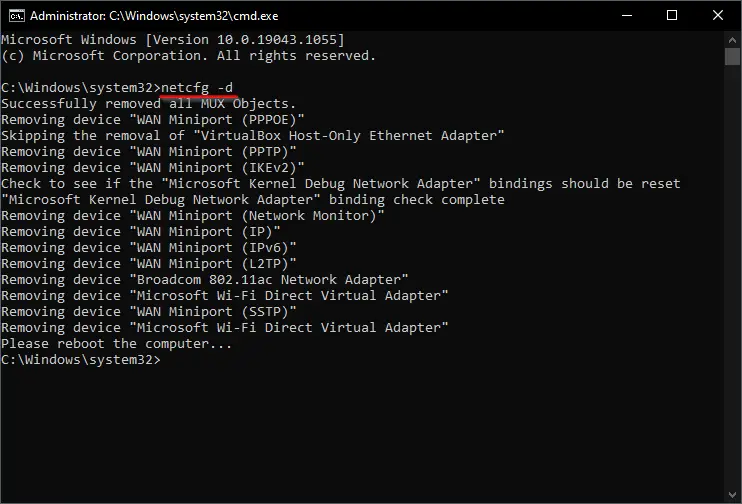 2 Ways To Reset Or Reinstall Network Adapter In Windows 10 7496