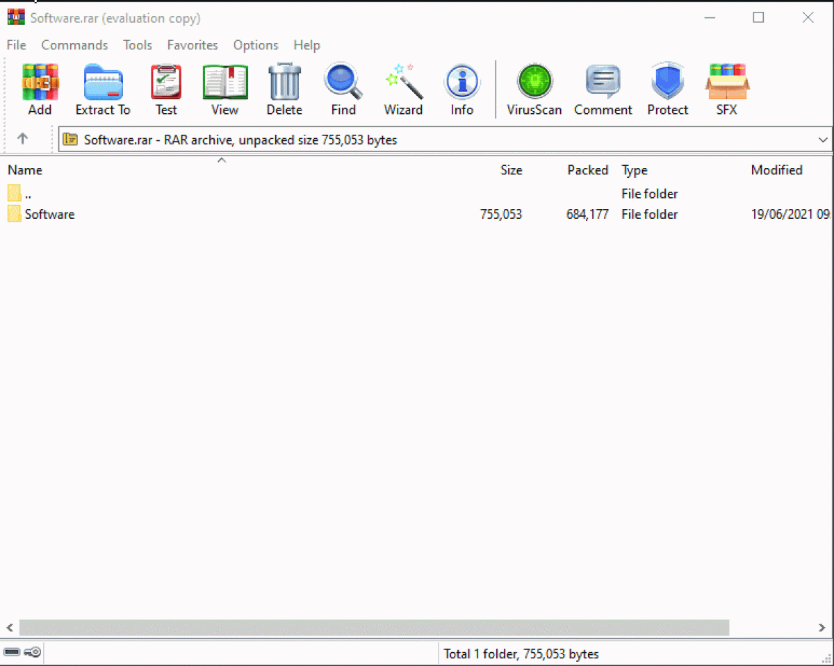 repair corrupted files with winrar