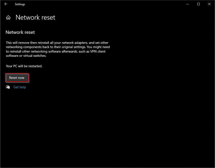 2 Ways to Reset or Reinstall Network Adapter in Windows 10