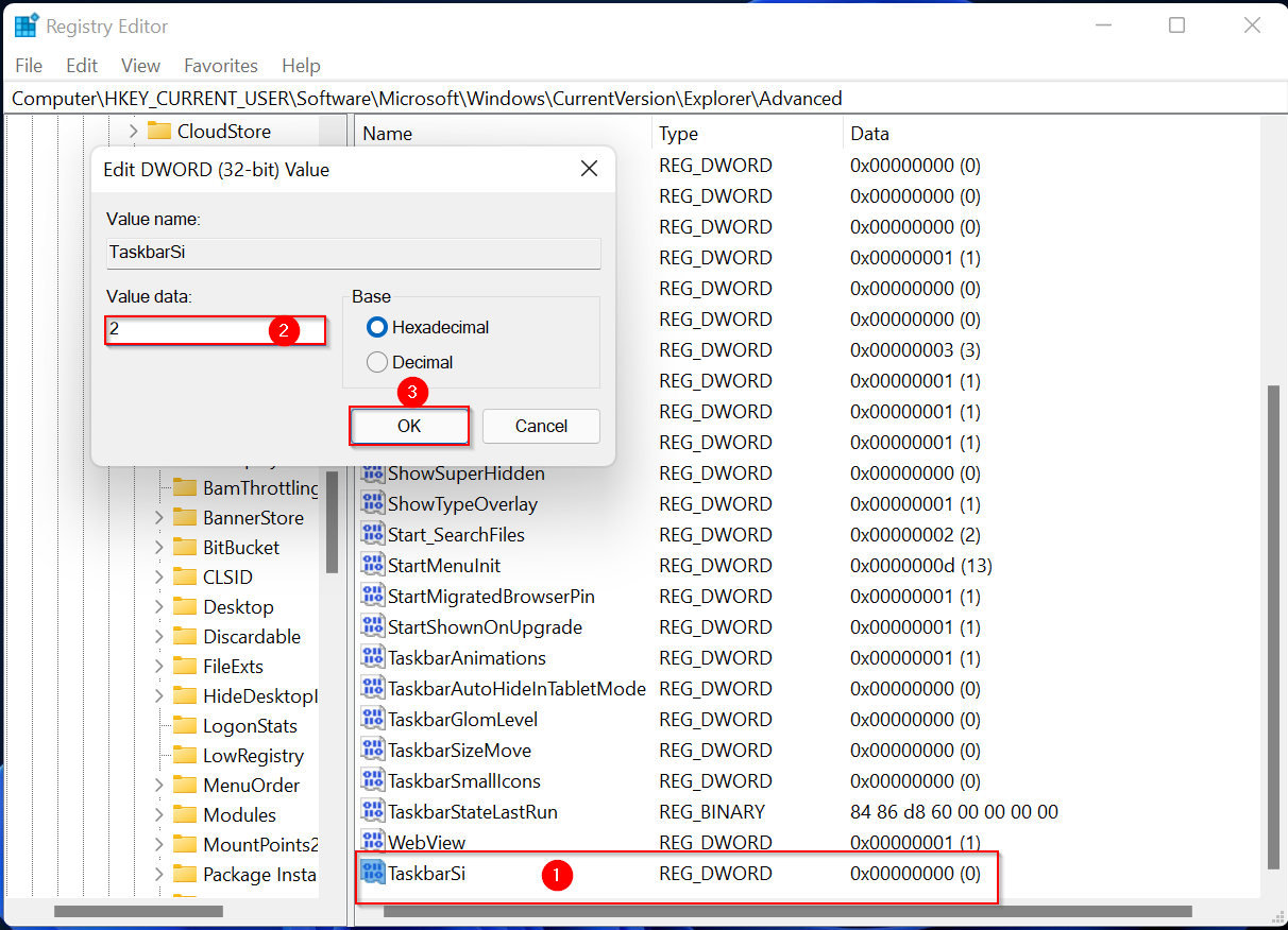 How To Reduce Taskbar Size In Windows 11