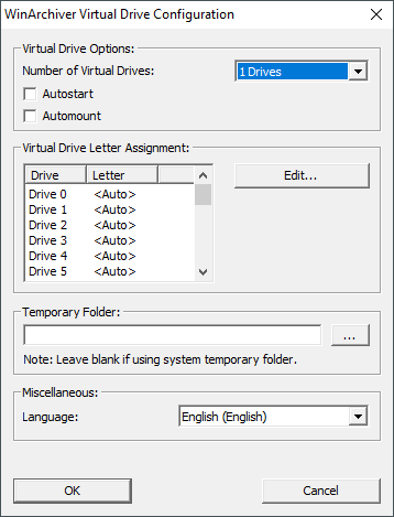 WinArchiver Virtual Drive 5.3.0 for windows instal