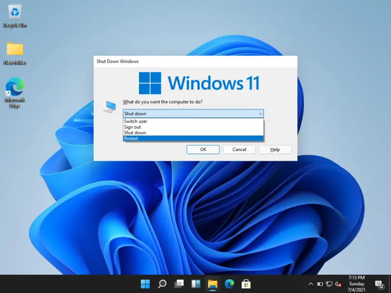 How To Shut Down Or Restart Windows 11 PC? | Gear Up Windows