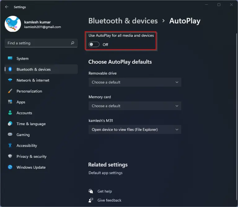 How To Turn Off AutoRun Or AutoPlay For USB Drive In Windows 11? | Gear ...