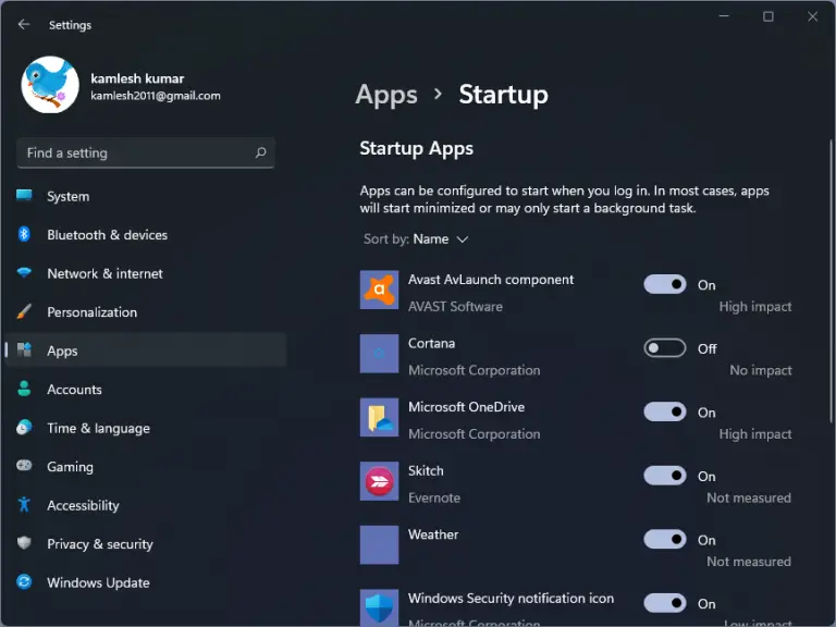 How To Enable Or Disable Startup Programs In Windows 11 Gear Up Windows