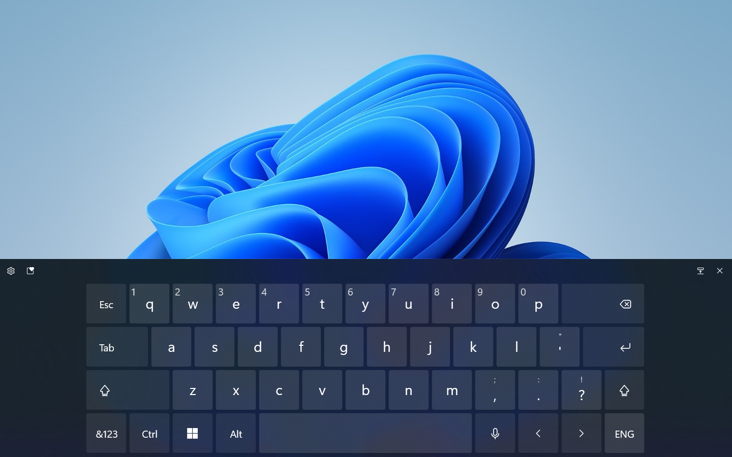 how to get on screen keyboard windows 8