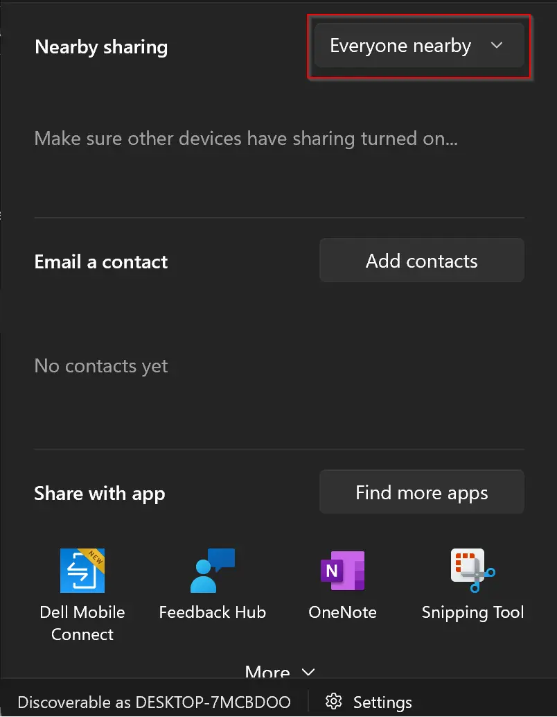How to Enable Nearby Sharing in Windows 11? Gear up Windows 11 & 10