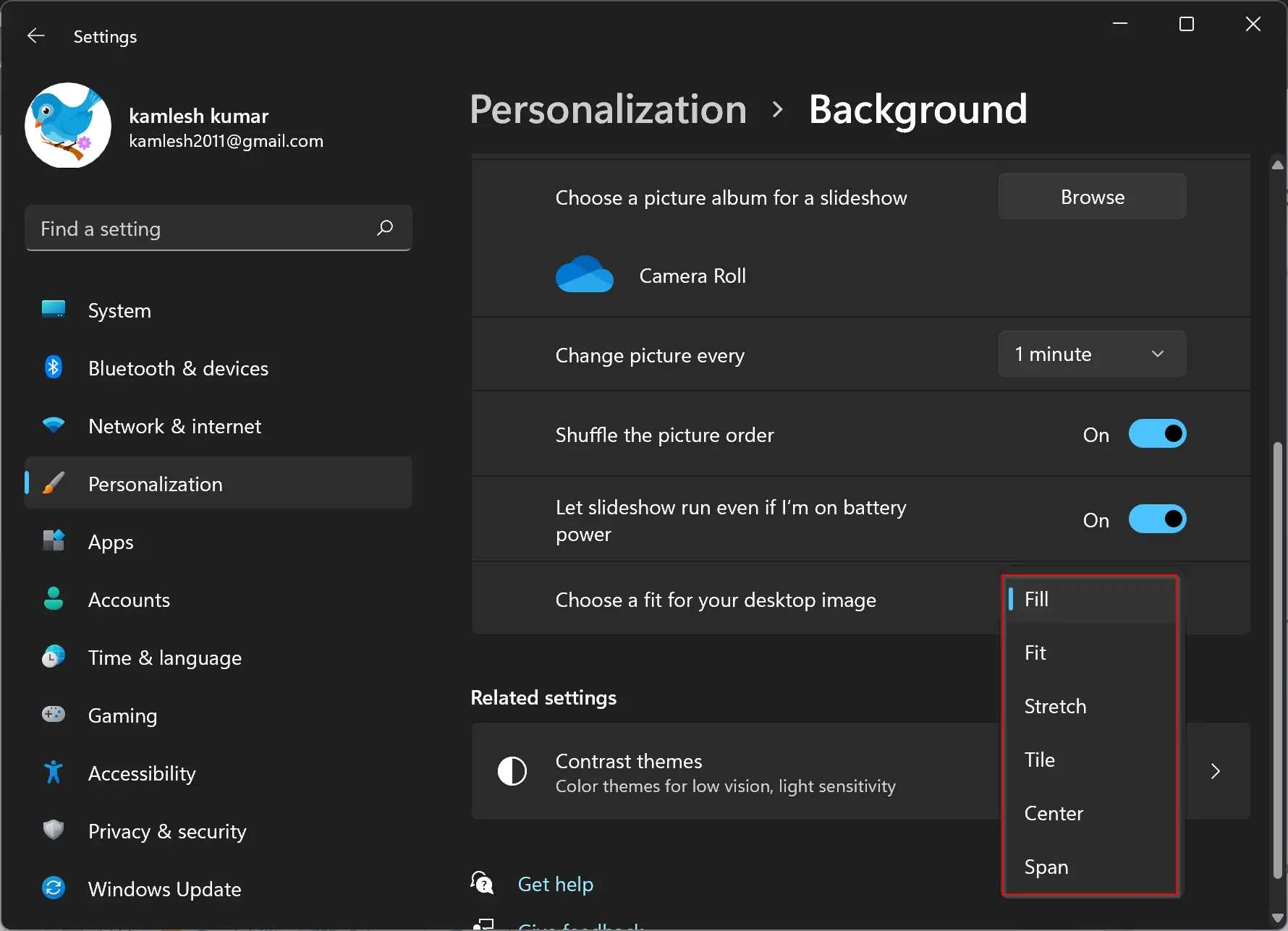 How To Enable Wallpaper Slideshow In Windows 11 Gear Up Windows