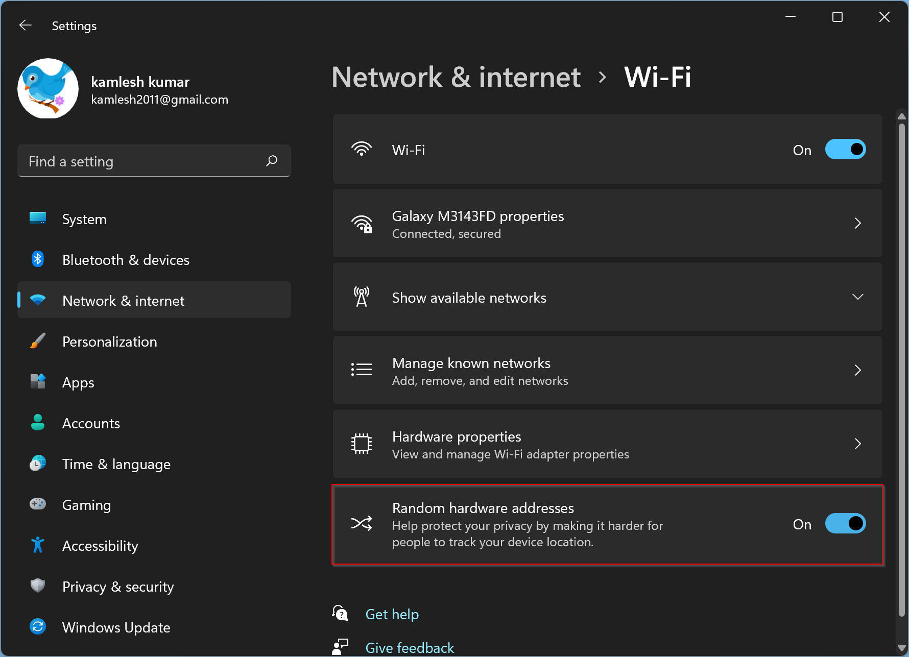 network ch 11 mac address sniffer pc