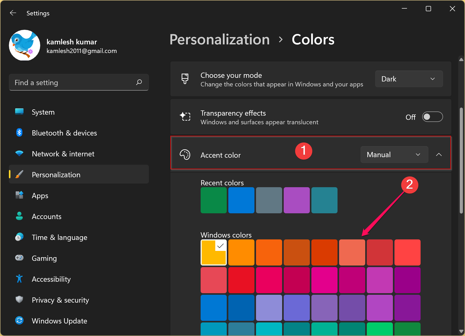 windows 7 taskbar color changer