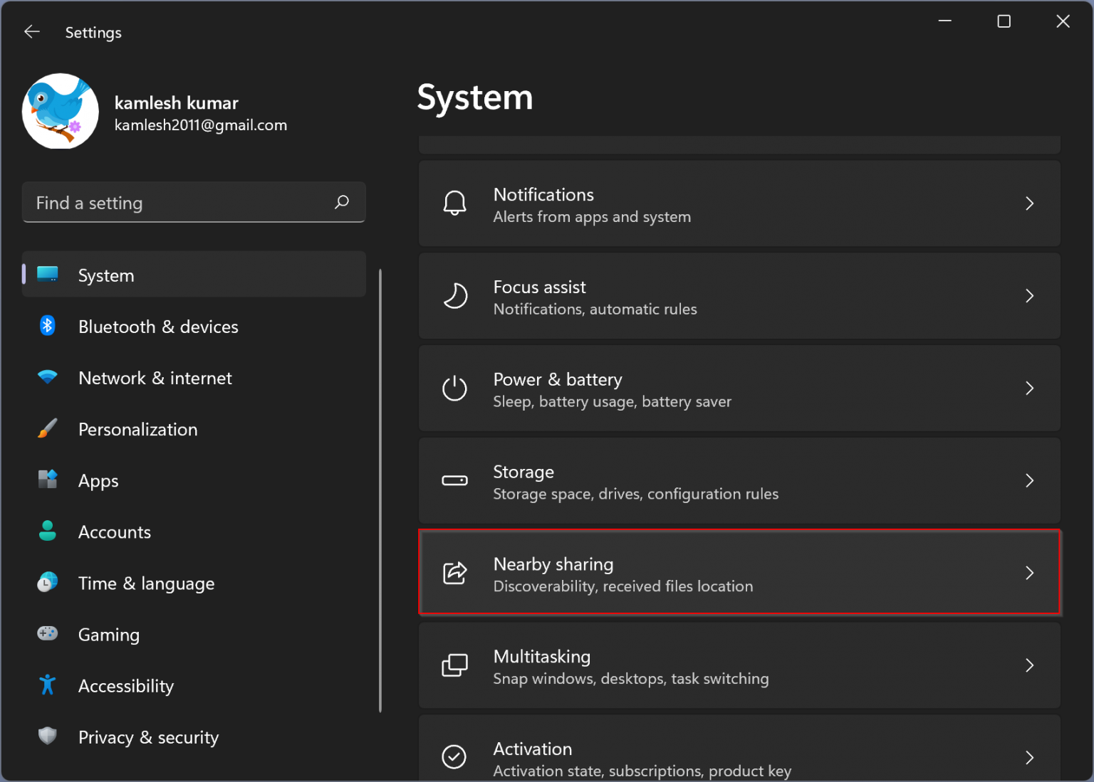 How to Enable Nearby Sharing in Windows 11?  Gear Up Windows