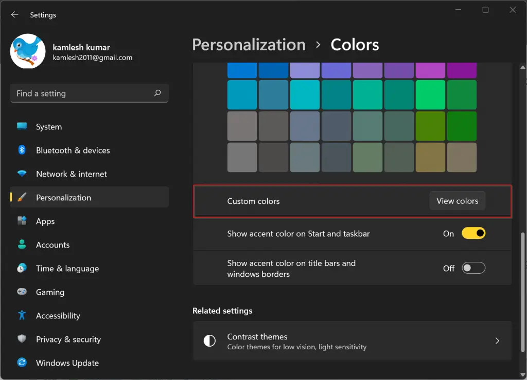 How to Change Windows 11 Start Menu Color? | Gear Up Windows