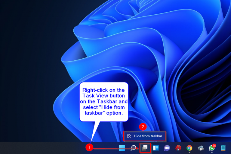 Remove Task View Button From Windows 10 Taskbar - Vrogue