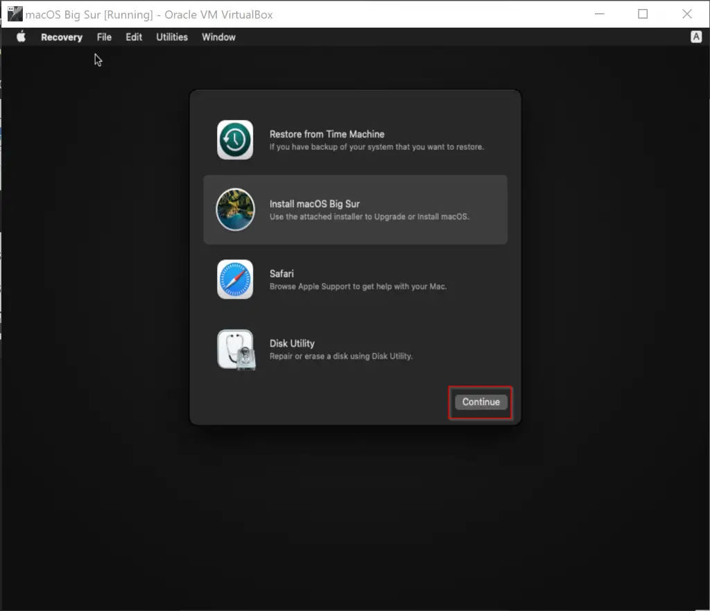 How to Install macOS Big Sur in VirtualBox on Windows 11/10? | Gear Up ...