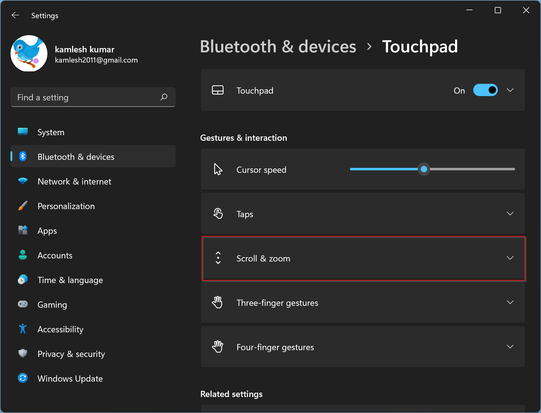 How to Change Touchpad Scroll Direction on Windows 11 or 10? | Gear Up