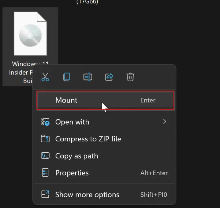 How to Fix Missing Mount Option in Windows 11 Context Menu? | Gear Up ...