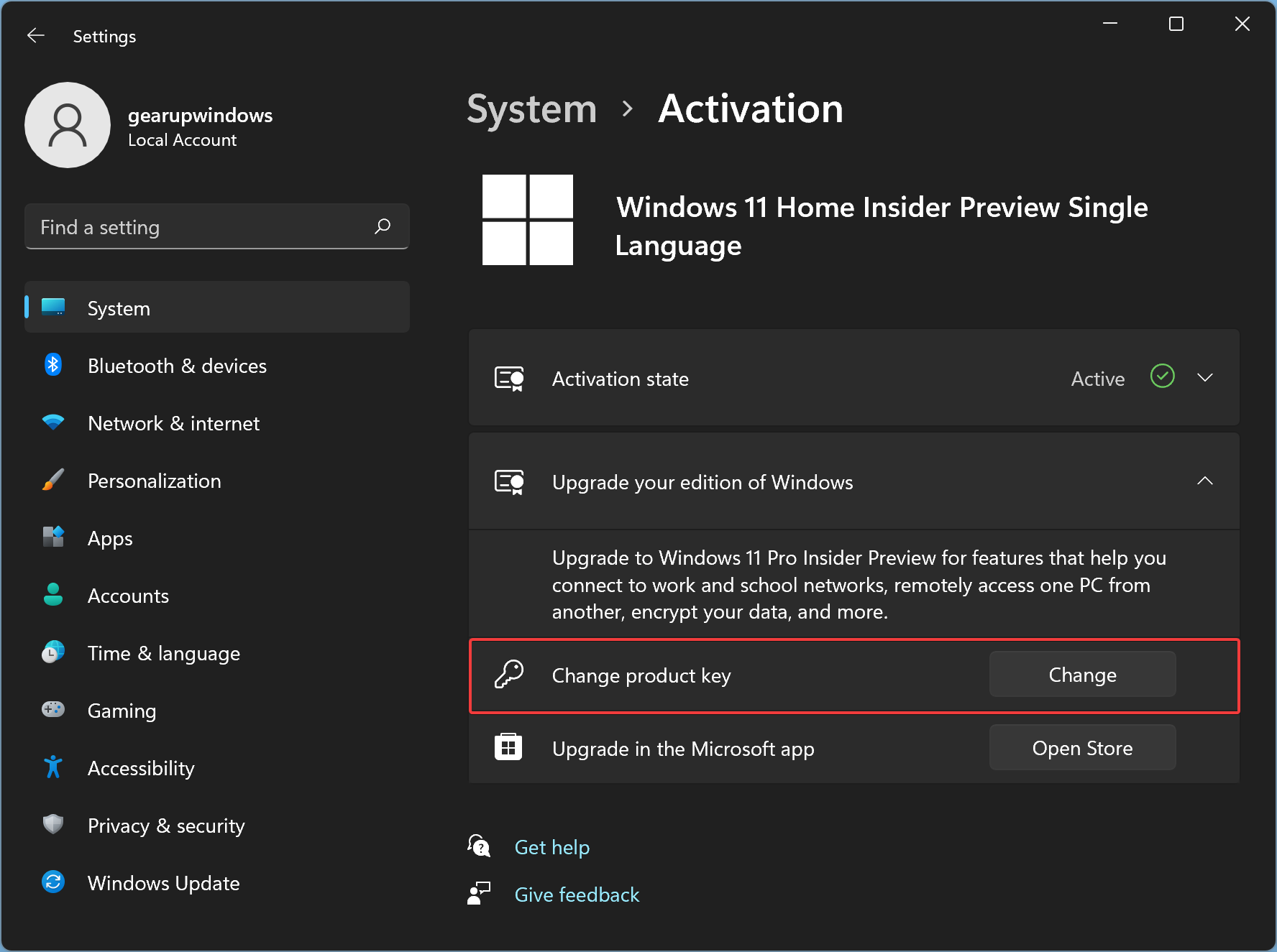 How to Upgrade Windows 11 Home to Pro Edition?  Gear Up Windows