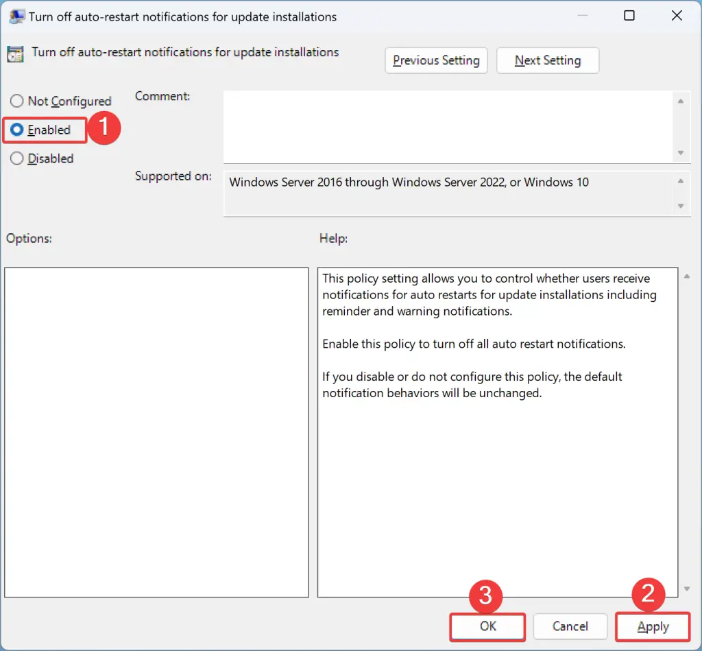 How To Disable Or Enable Update Restart Notification In Windows 11 ...