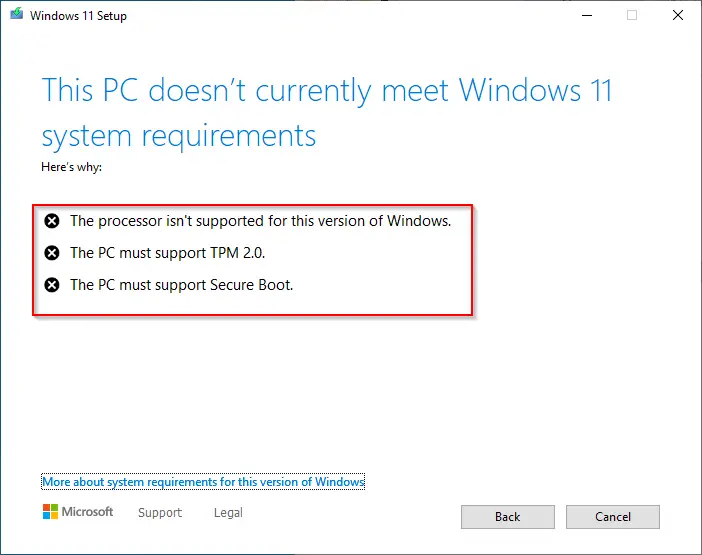 updating windows 10 to 11