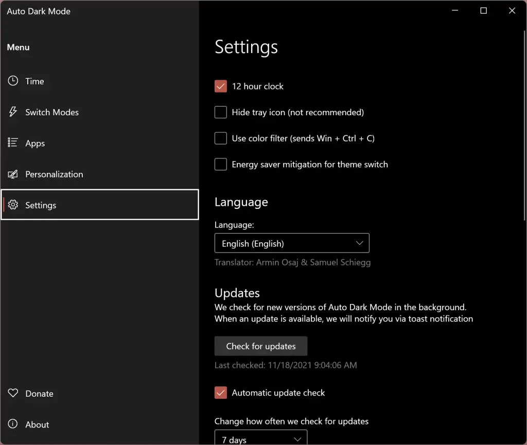 How To Automatically Switch Between Light And Dark Modes On Windows 11/ ...