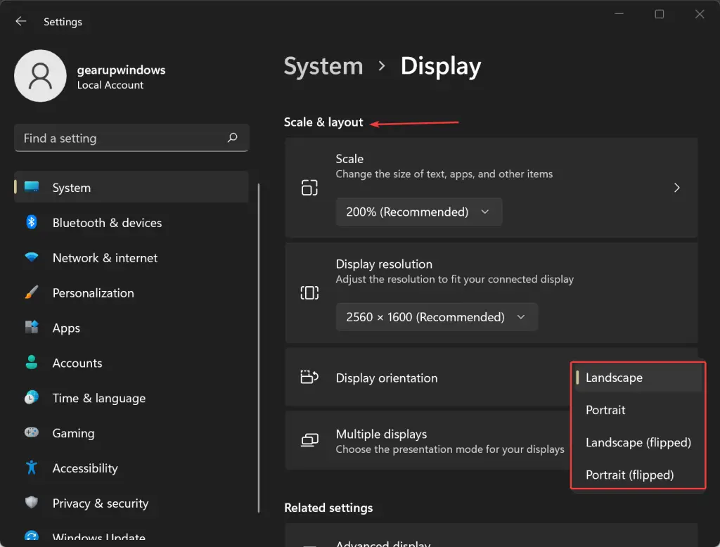 how-to-change-screen-orientation-in-windows-11-eizo