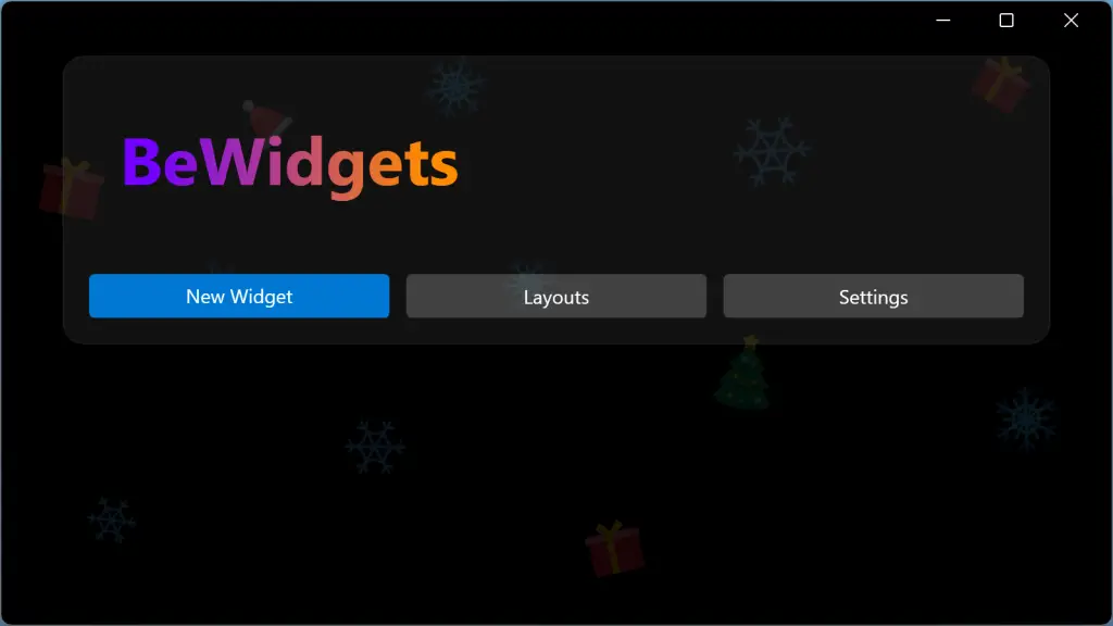 bewidgets