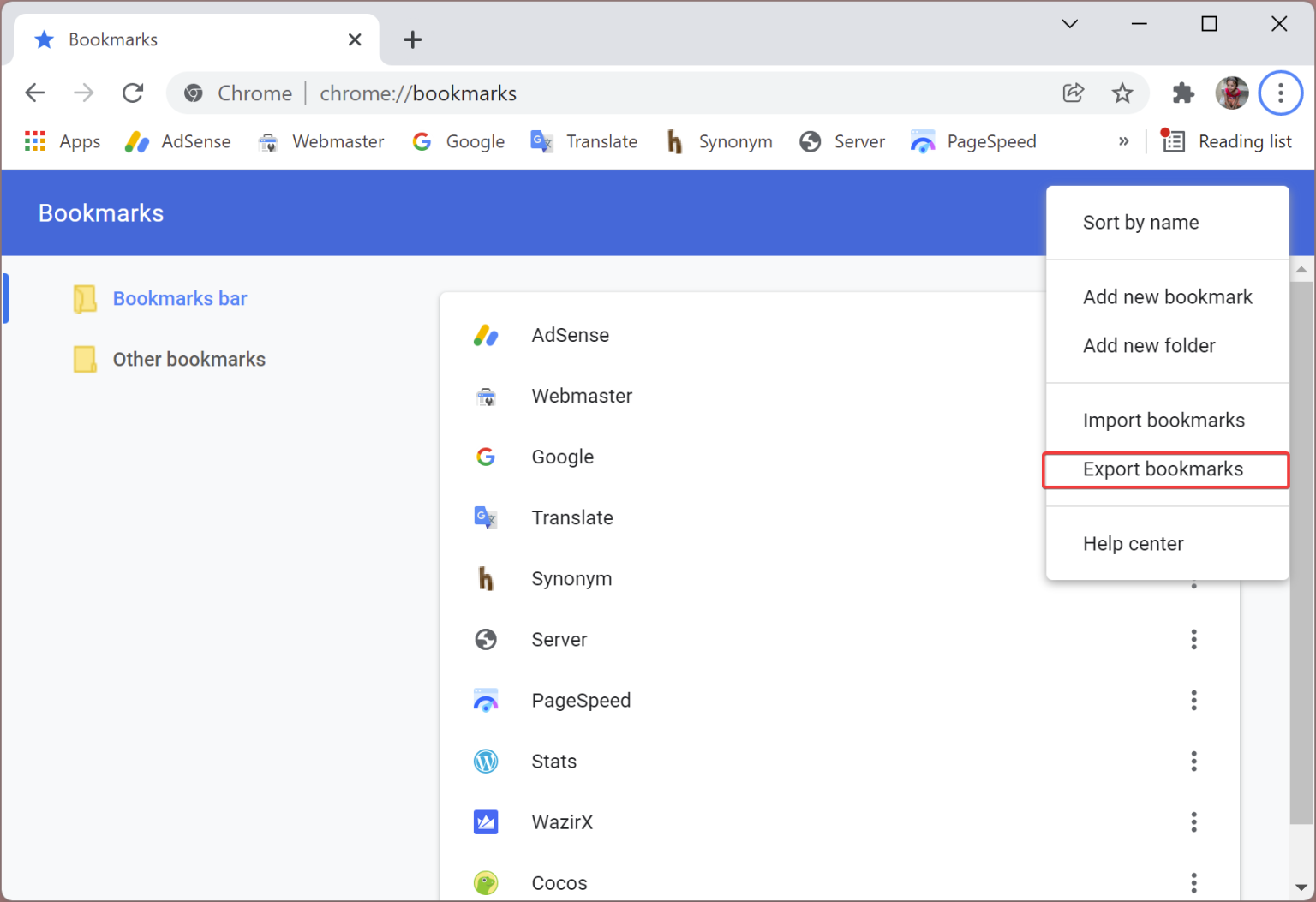 How to Export and Import Google Chrome Bookmarks in Windows 11/10 ...