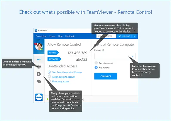 teamviewer remote desktop free