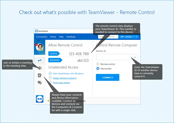 teamviewer free for business