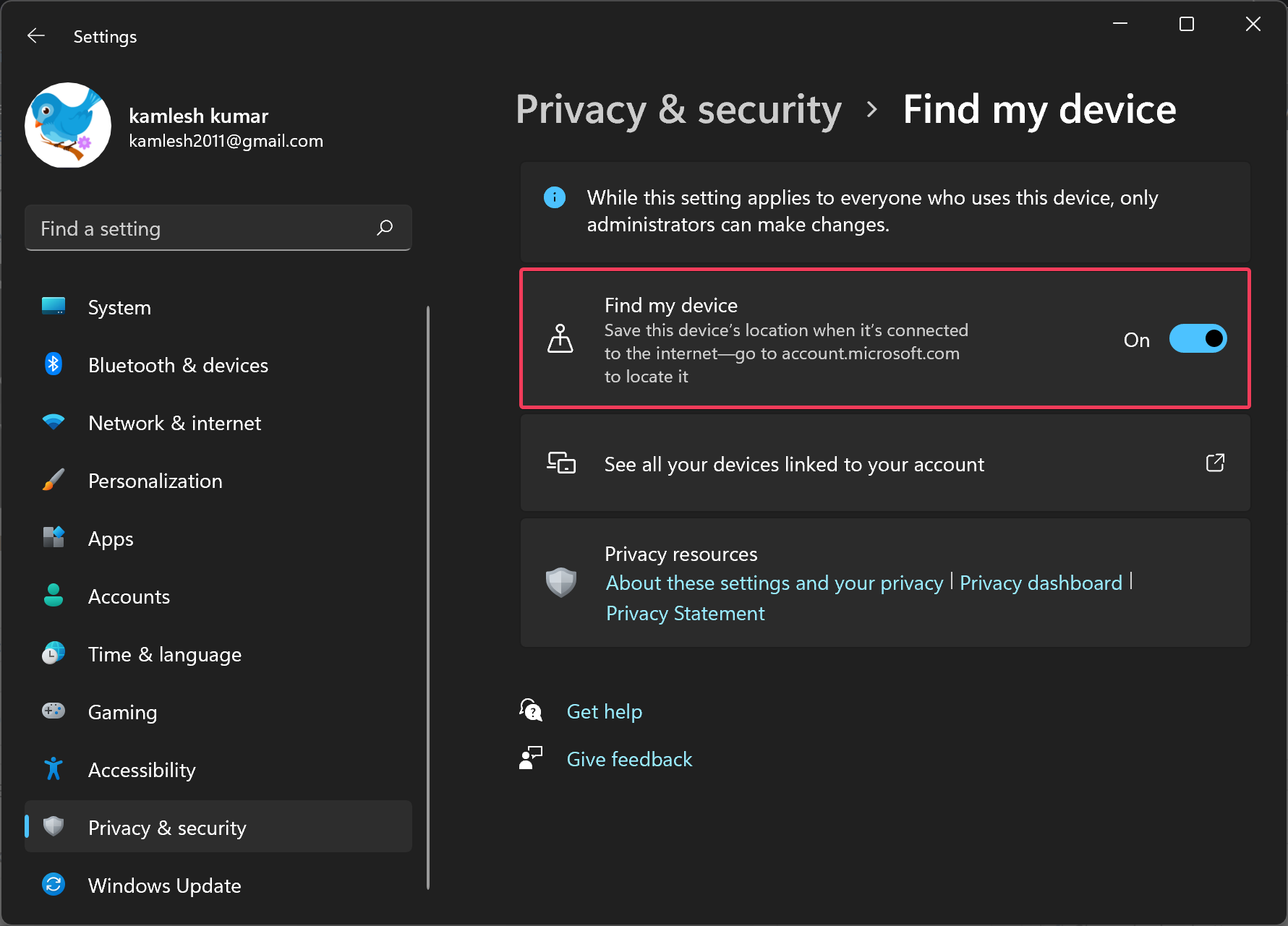 How to Remotely Lock or Unlock Windows 11 or 10 PC with Find My Device ...