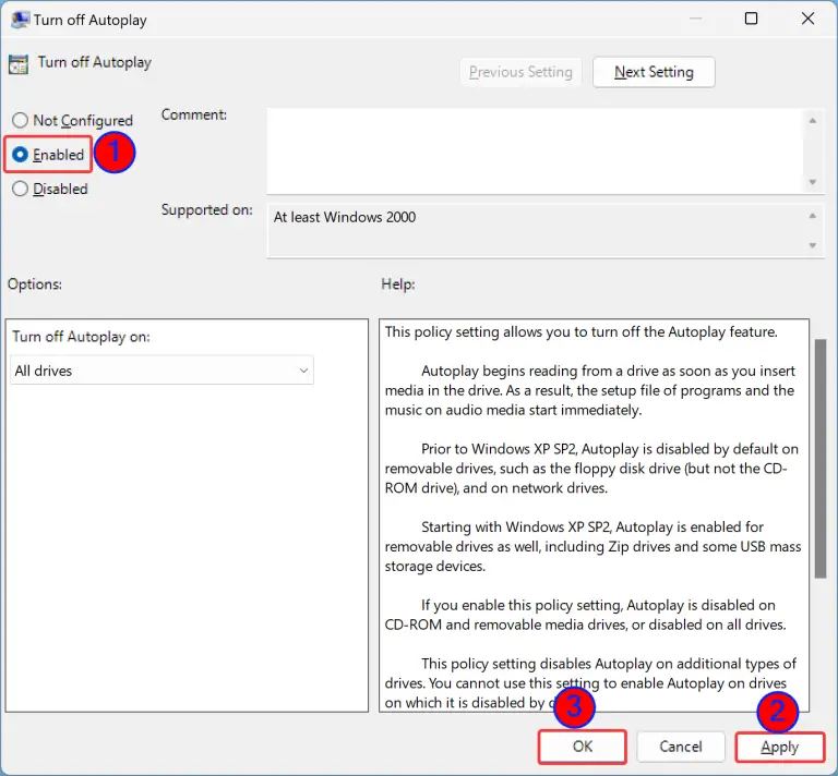 How To Turn Off AutoRun Or AutoPlay For USB Drive In Windows 11? | Gear ...