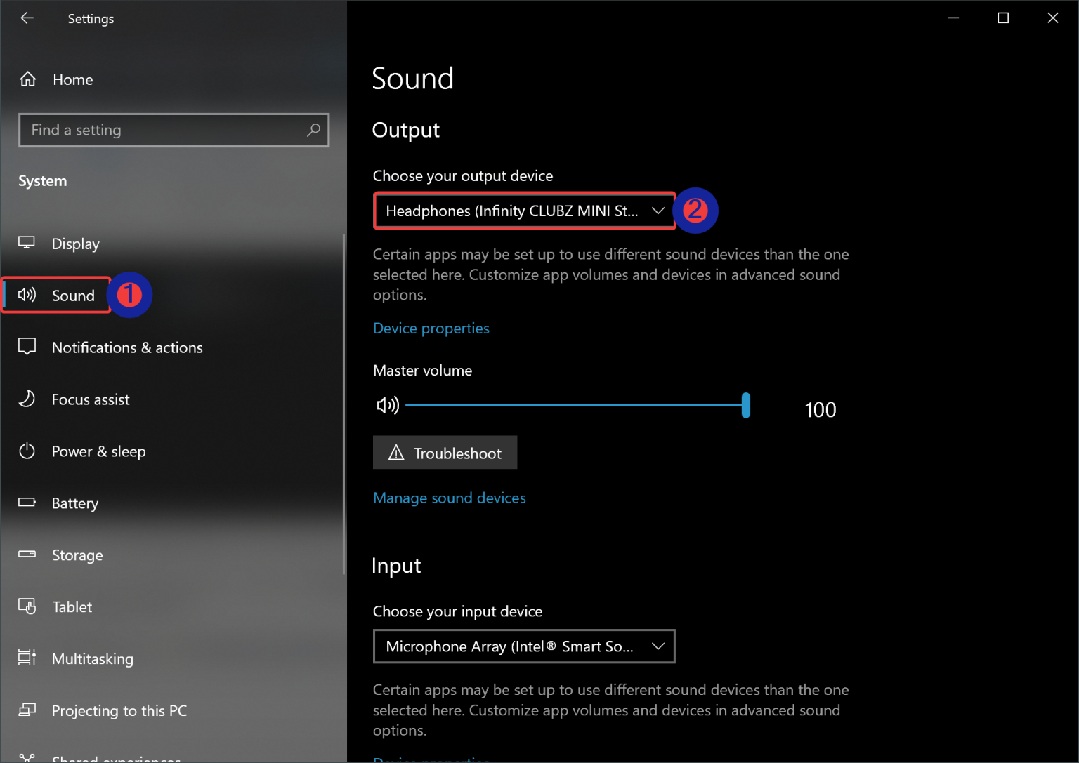 how to set bluetooth speaker as default windows 10