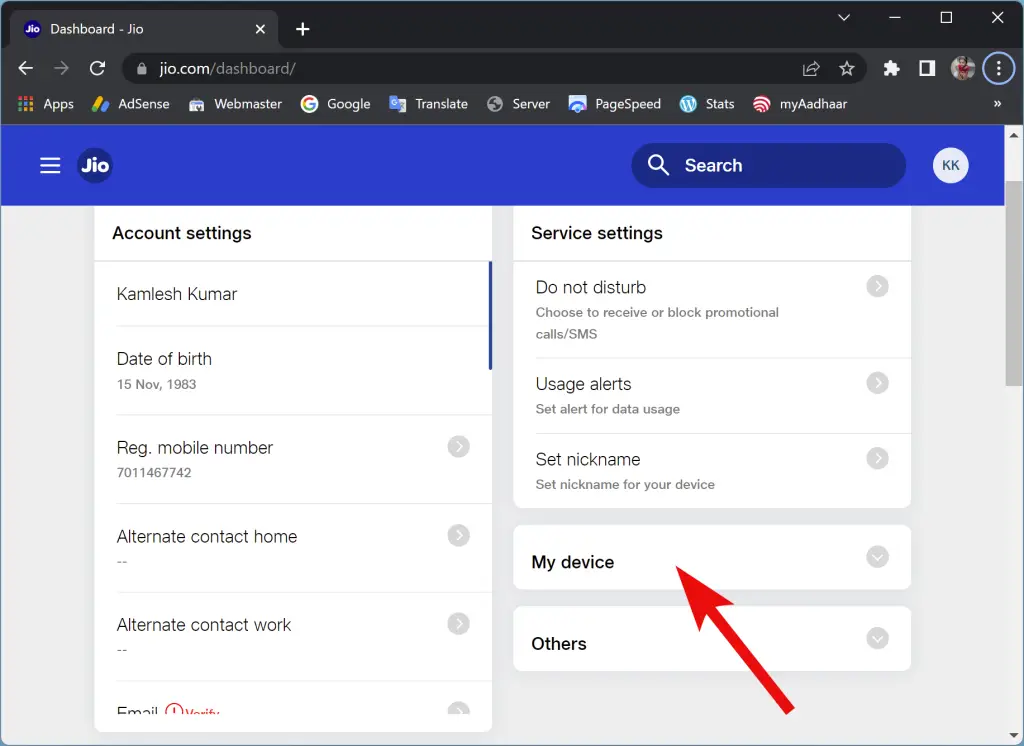 How to Change JioFiber Router (WiFi/SSID) Password? Gear Up Windows