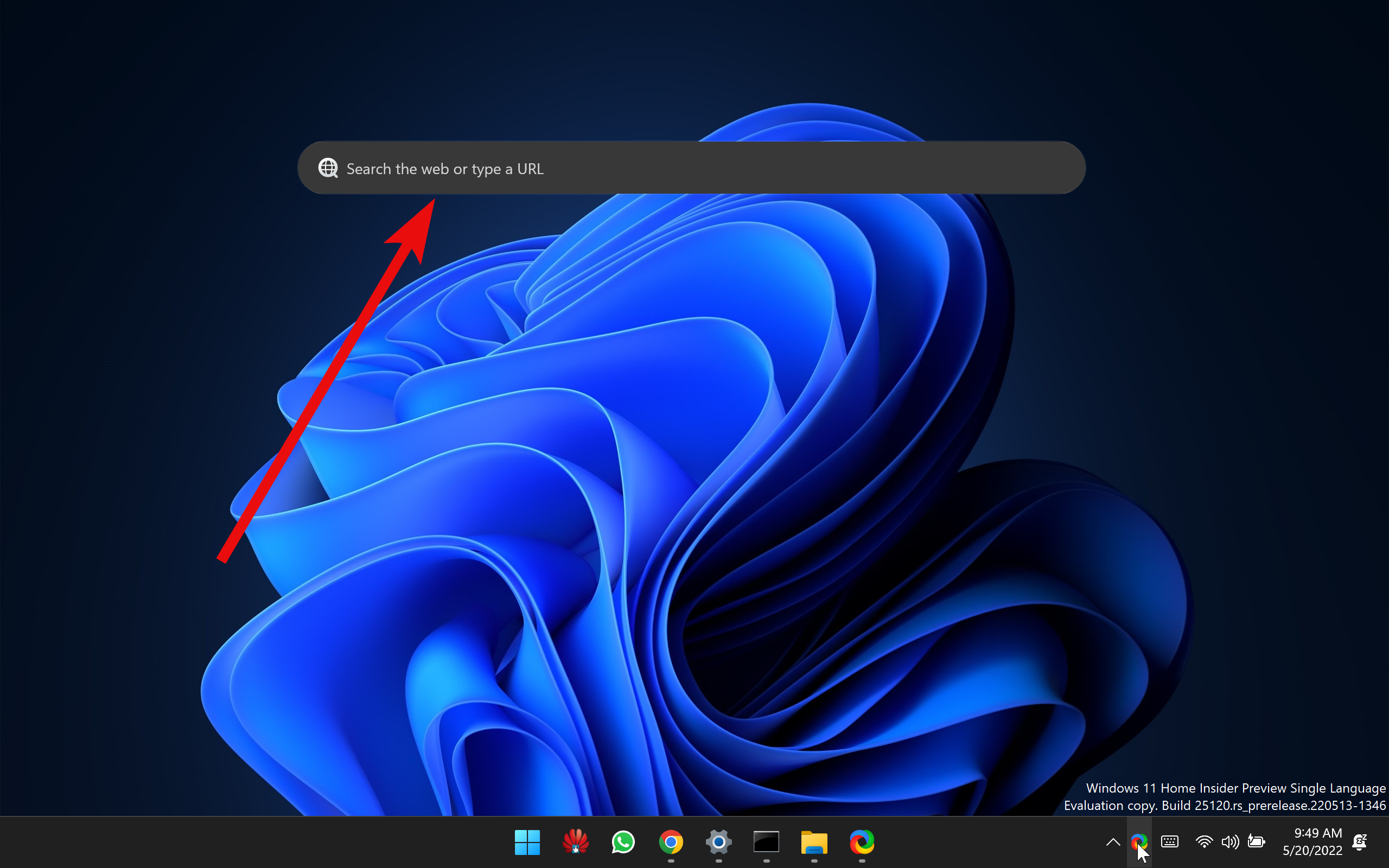 How to Show or Hide Desktop Search Bar in Windows 11? | Gear up Windows 11  & 10