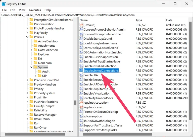 network drives not showing in file explorer windows 10