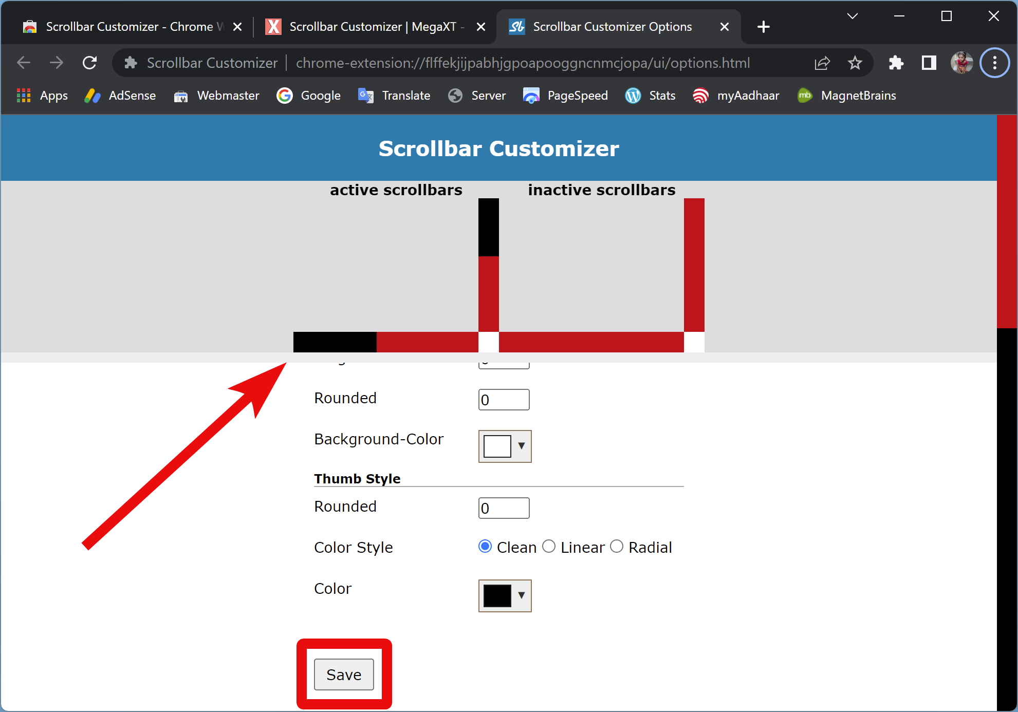 How To Scrollbar In at Melancon blog